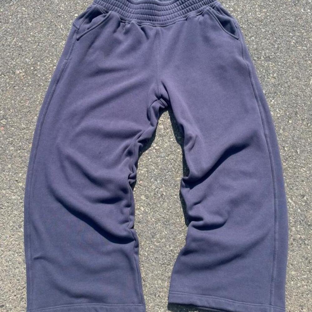 Super baggy navy sweats size